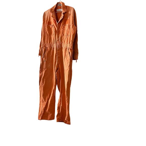 Red Kap Coveralls, Orange - Picture 2 of 11